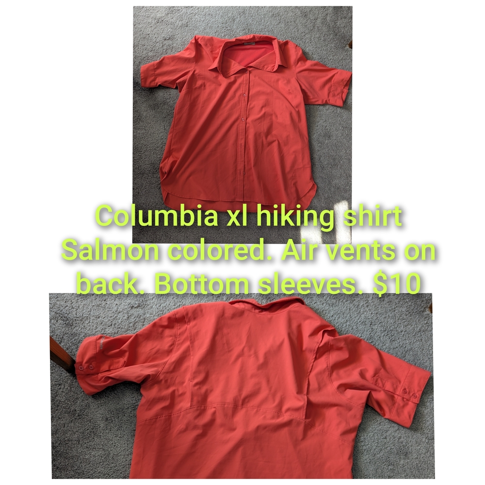 Columbia Salmon Hiking Shirt